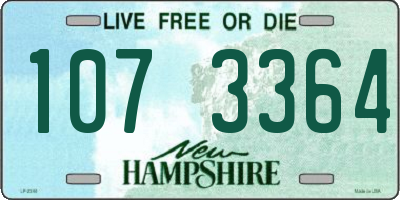 NH license plate 1073364