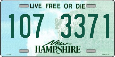 NH license plate 1073371