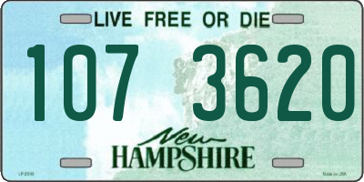 NH license plate 1073620