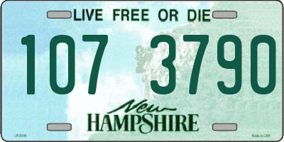 NH license plate 1073790