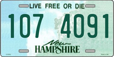 NH license plate 1074091