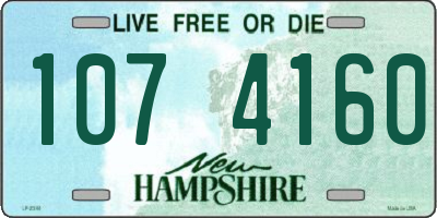NH license plate 1074160