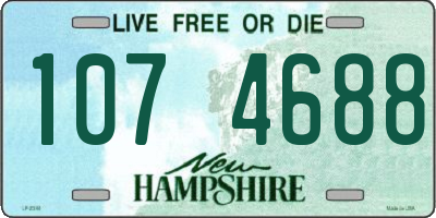 NH license plate 1074688