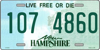 NH license plate 1074860