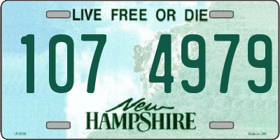 NH license plate 1074979