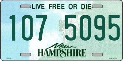 NH license plate 1075095