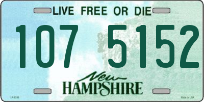 NH license plate 1075152
