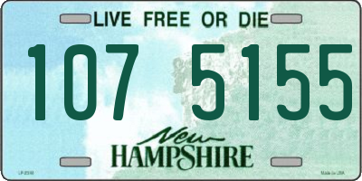 NH license plate 1075155