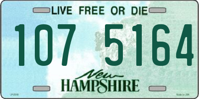 NH license plate 1075164
