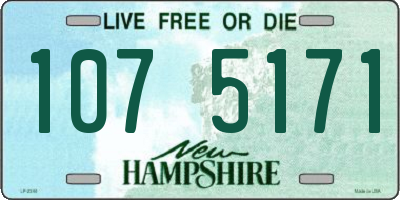 NH license plate 1075171