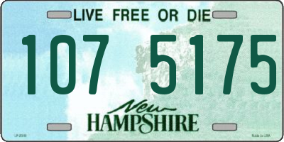 NH license plate 1075175