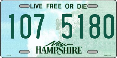 NH license plate 1075180