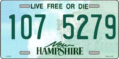 NH license plate 1075279