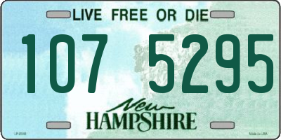 NH license plate 1075295