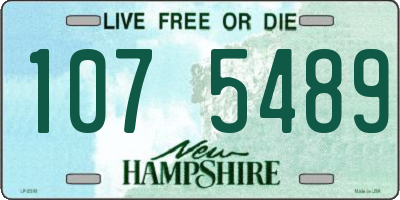 NH license plate 1075489