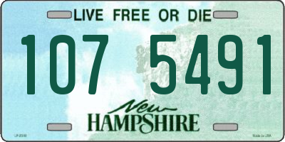 NH license plate 1075491