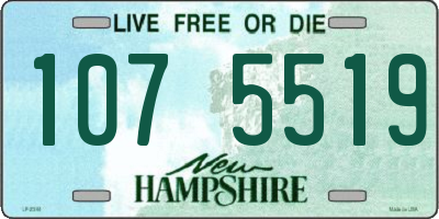 NH license plate 1075519