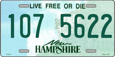 NH license plate 1075622