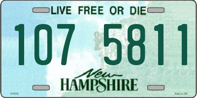 NH license plate 1075811