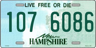 NH license plate 1076086