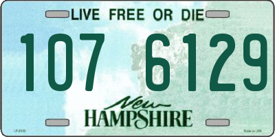 NH license plate 1076129