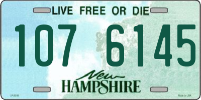 NH license plate 1076145