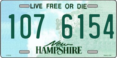 NH license plate 1076154