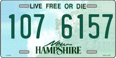 NH license plate 1076157