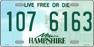 NH license plate 1076163