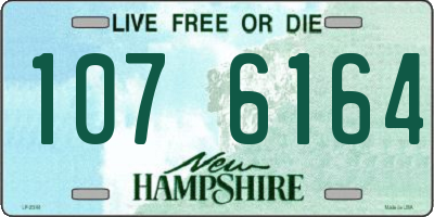 NH license plate 1076164
