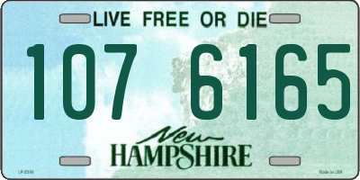 NH license plate 1076165