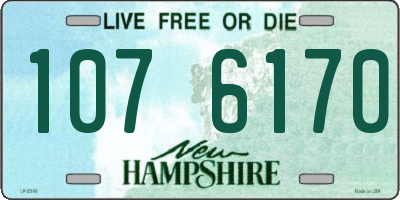 NH license plate 1076170