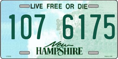 NH license plate 1076175