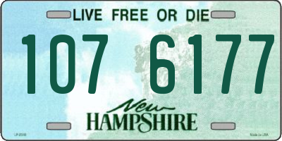 NH license plate 1076177