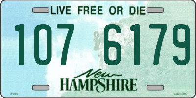 NH license plate 1076179