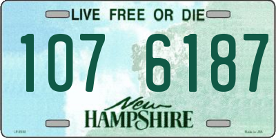 NH license plate 1076187