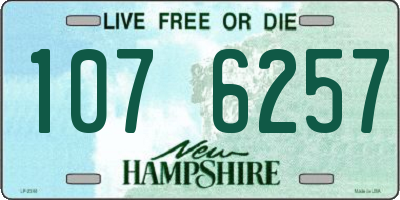 NH license plate 1076257