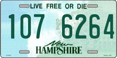 NH license plate 1076264