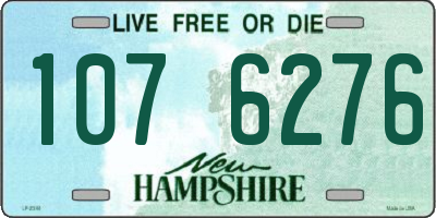 NH license plate 1076276