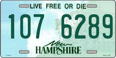 NH license plate 1076289