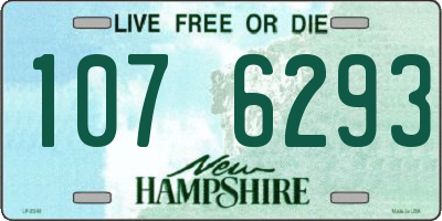 NH license plate 1076293
