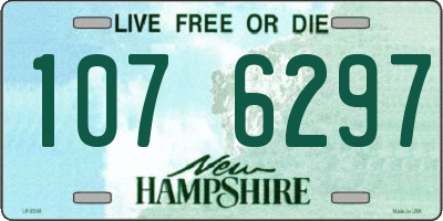 NH license plate 1076297