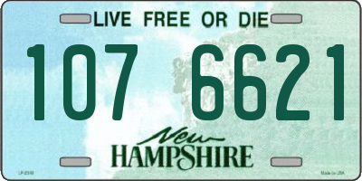 NH license plate 1076621
