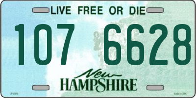 NH license plate 1076628