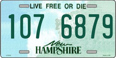 NH license plate 1076879