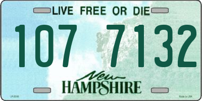 NH license plate 1077132