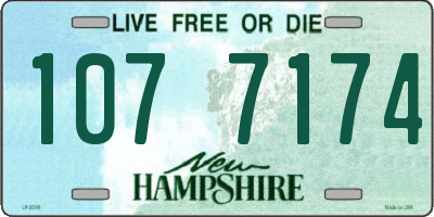 NH license plate 1077174
