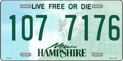 NH license plate 1077176