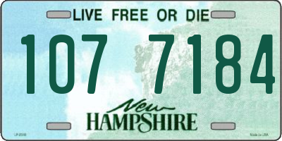 NH license plate 1077184