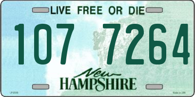 NH license plate 1077264